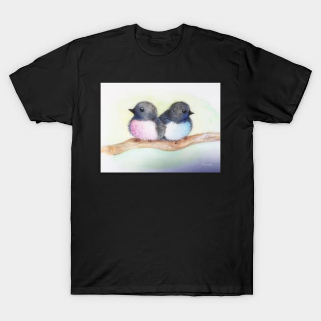 Love Birds T-Shirt by browna